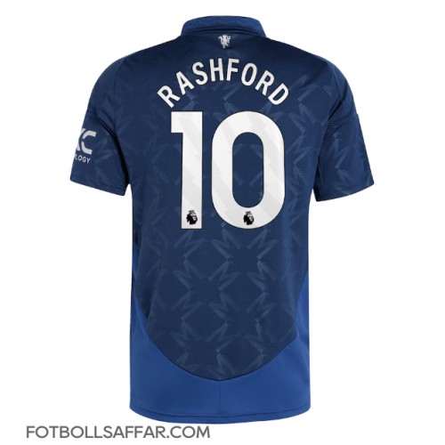 Manchester United Marcus Rashford #10 Bortatröja 2024-25 Kortärmad